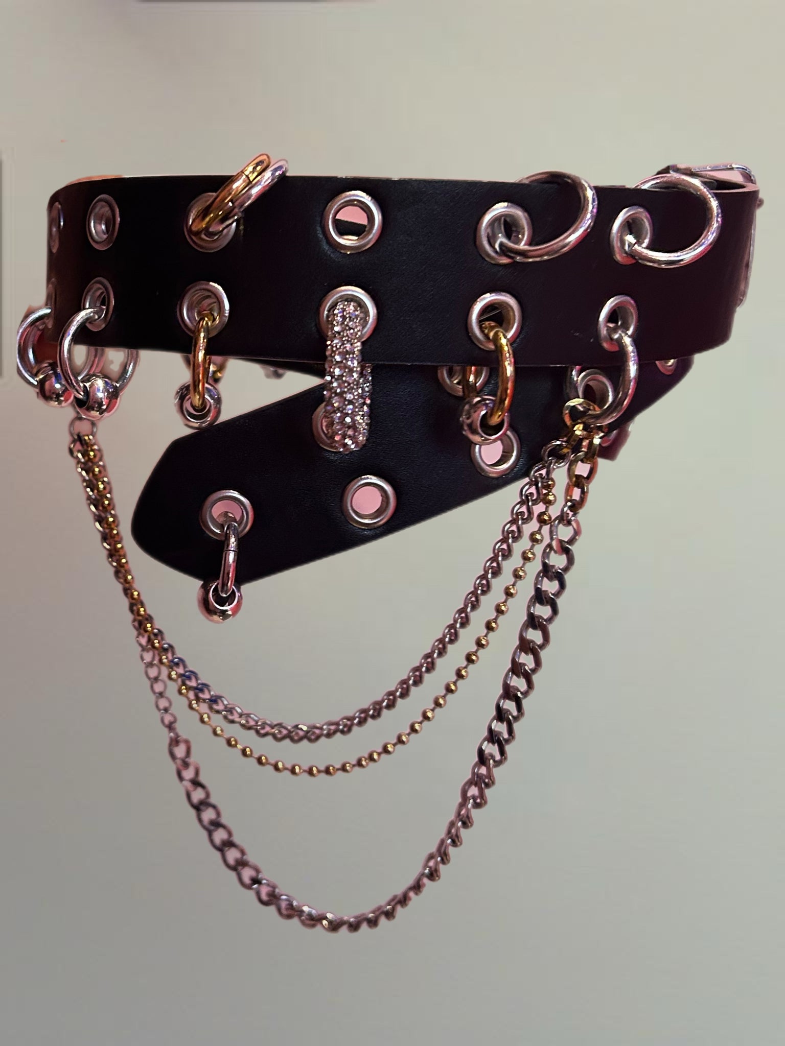 Ceinture anneaux et chaînes